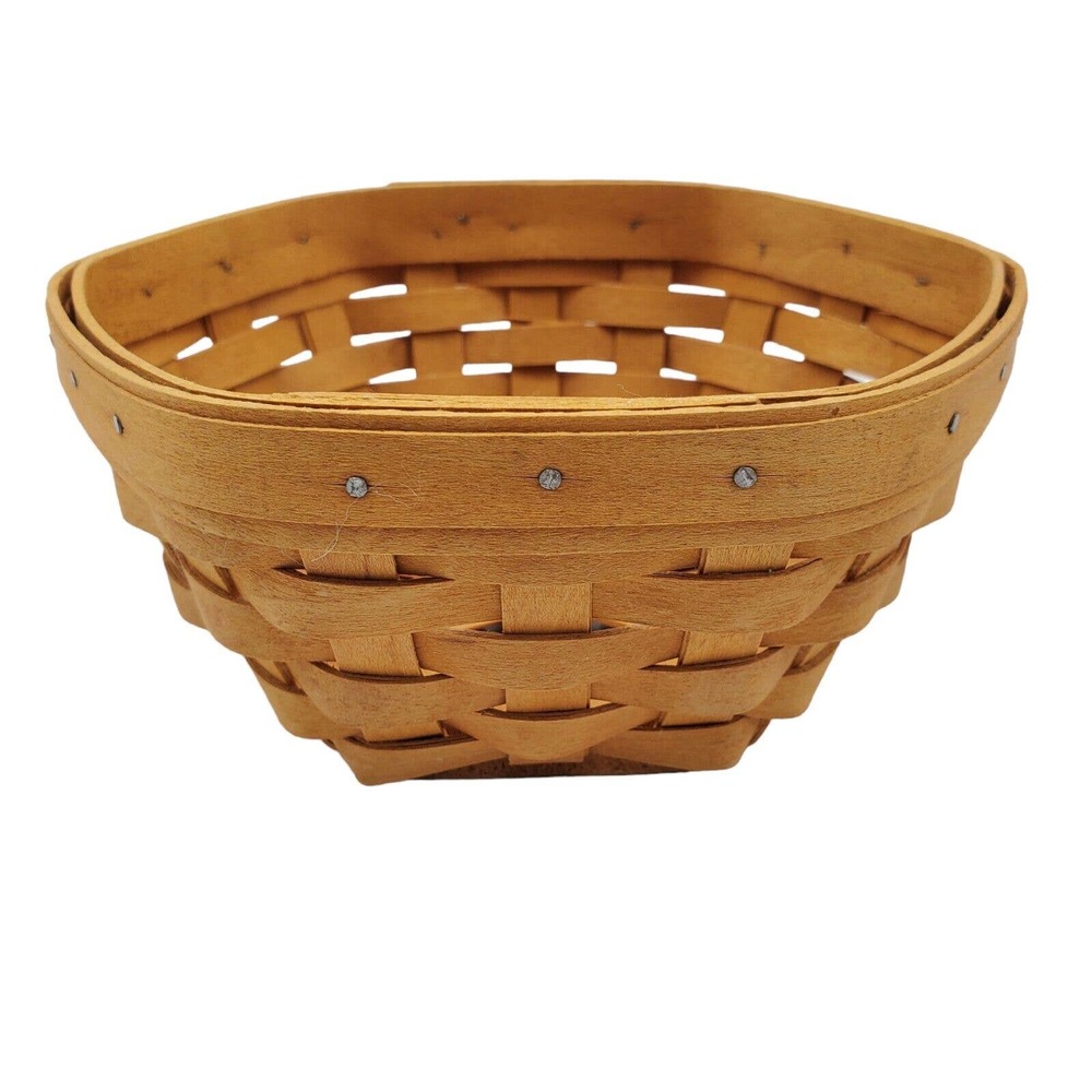 Longaberger 2004 Hexagonal Basket with Liner